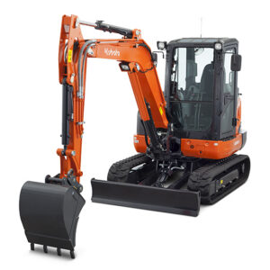 Mini-escavadora Kubota KX042-4a com motor Stage V.