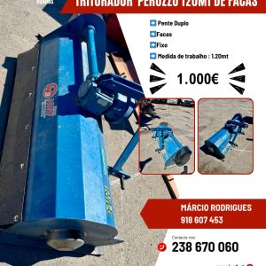 Triturador de Facas Peruzzo 1.20m (Usado)